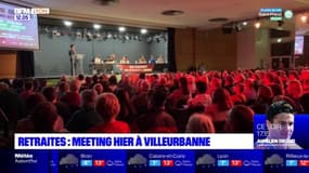Villeurbanne: un meeting pour préparer la prochaine mobilisation contre la réforme des retraites