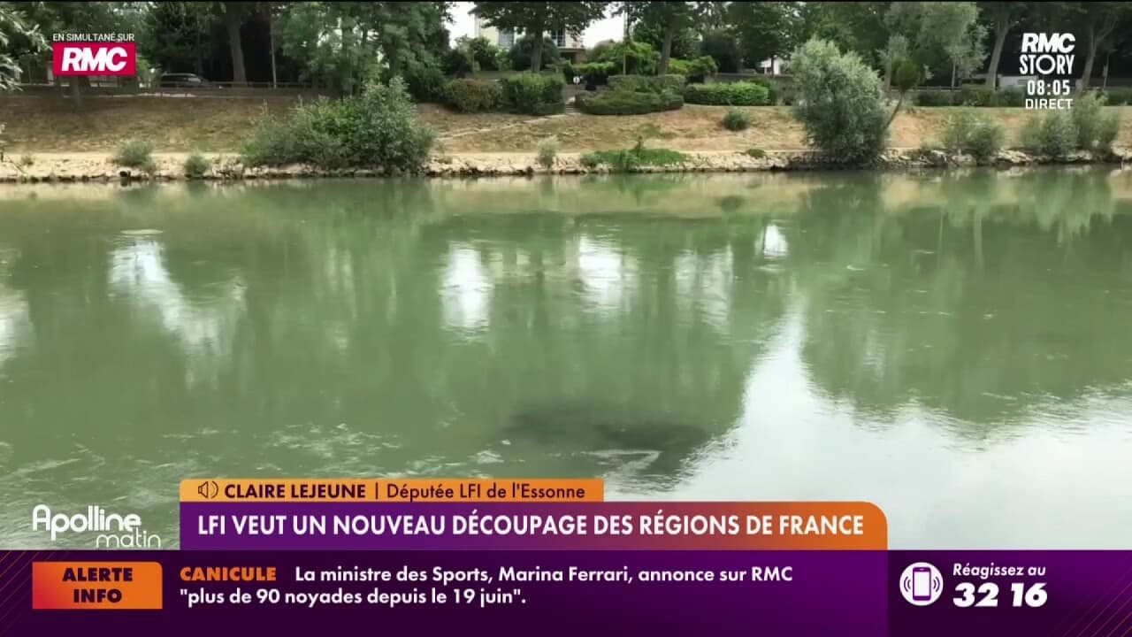 LFI veut un nouveau découpage des régions de France