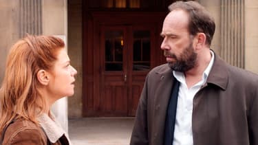 Marina Foïs et Olivier Gourmet dans "Une intime conviction"
