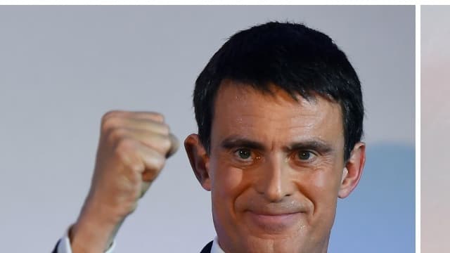 Manuel Valls et Benoît Hamon