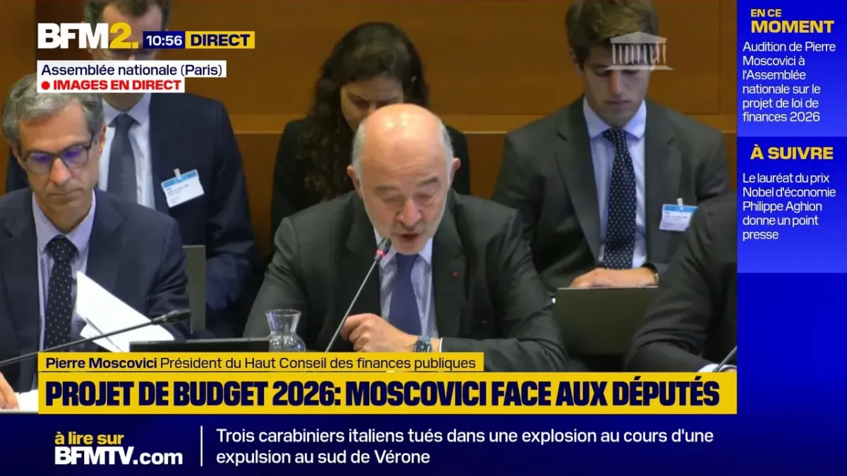 Projet de budget 2026 : "Il est indispensable que la France reprenne le ...