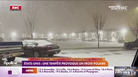 Etats-Unis : une tempête provoque un froid polaire 