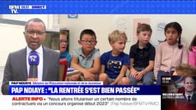 Pap Ndiaye, sur la revalorisation salariale des enseignants: "À partir du mois d'octobre, nous allons engager des négociations avec les organisations syndicales"