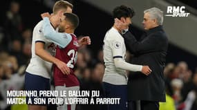 Premier League : Mourinho reprend le ballon du match à Son pour l'offrir à Parrott