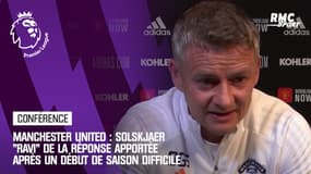 Manchester United : Solskjaer "ravi" de la réponse apportée après un début de saison compliqué
