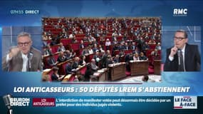 Brunet & Neumann : Loi anticasseurs, 50 députés LREM s'abstiennent - 06/02