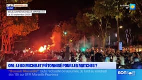 OM : les abords de l'Orange Vélodrome bientôt piétons ? 