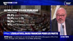 Législatives, enjeu financier pour les partis - 02/07