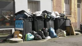 Les poubelles s'entassent au Havre depuis le début de la grève des éboueurs, il y a trois semaines.