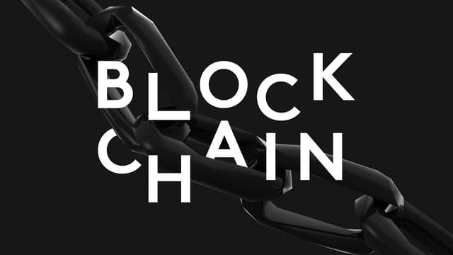 La technologie de la blockchain peut se déployer dans tous les secteurs de l'économie