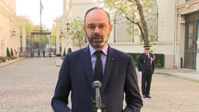 Edouard Philippe, Premier ministre, lors d'une déclaration sur le coronavirus, le 27 mars 2020.