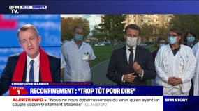 Story 5 : Ce qu'il faut retenir de la prise de parole d'Emmanuel Macron à l'hôpital de Pontoise - 23/10