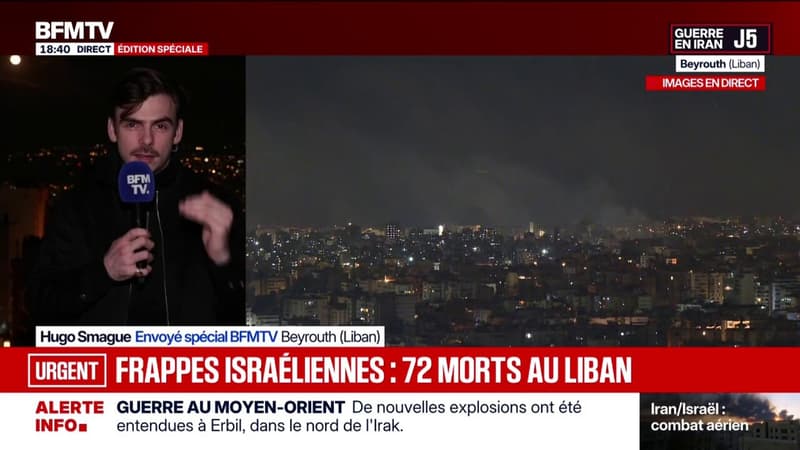 Guerre au Moyen-Orient: au moins 72 morts depuis le début des frappes israéliennes au Liban, selon un dernier bilan des autorités