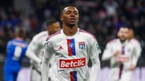 Le Brésilien Jeffinho avec Lyon contre Grenoble