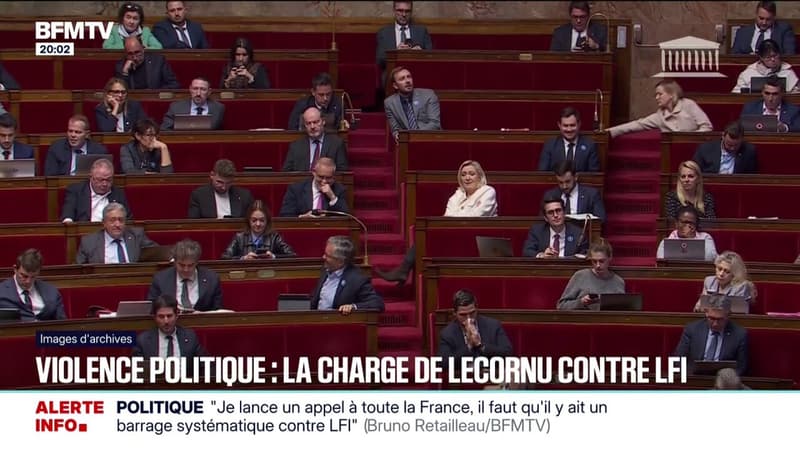 Violences politiques: Sébastien Lecornu s'en prend à La France insoumise