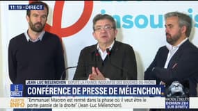 Mélenchon évoque "le 26 mai pour une action commune, l'objectif est de faire des marées populaires"