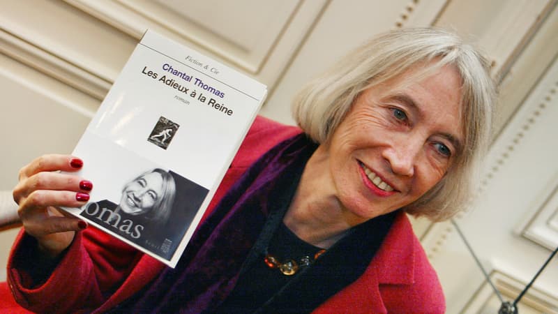 La romancière Chantal Thomas en 2002