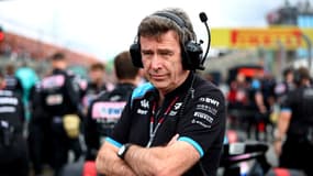  Bruno Famin, Team Principal d’Alpine, lors du Grand Prix des Pays-Bas, le 27 août 2023 