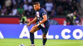 Kylian Mbappé lors du Classique PSG-OM, le 16 octobre 2022.
