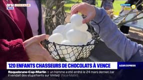 Pâques: 120 enfants chassent les œufs à Vence