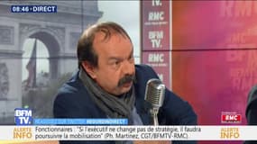 "Oui, il y a des violences" dans la police, pour Philippe Martinez, "mais ils obéissent aux ordres"