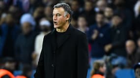 Christophe Galtier lors d'un match du PSG en Ligue des champions, octobre 2022
