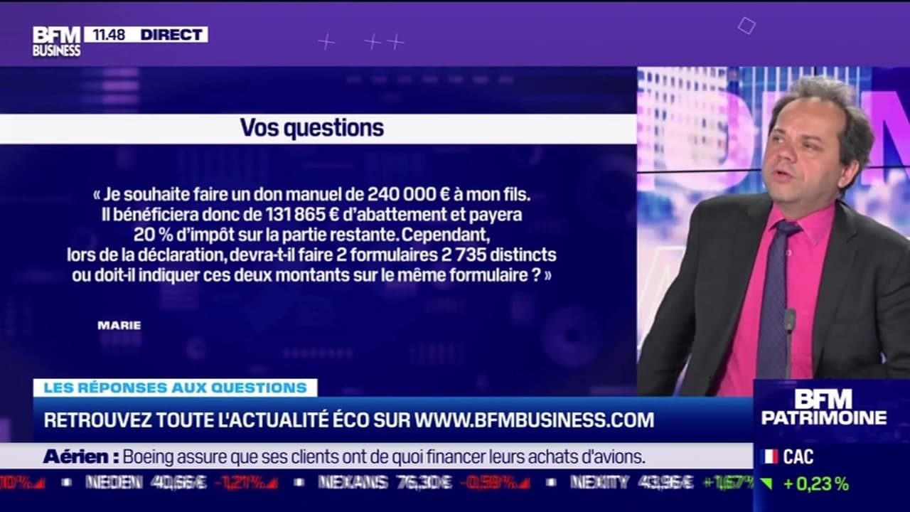 Revoir Bfm patrimoine du 15 Avril