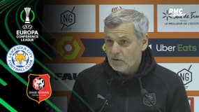 Rennes : "Leicester ? Un bon révélateur pour nous" juge Genesio