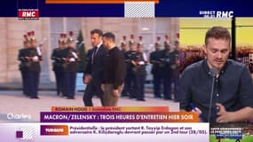 Ce qu'il faut retenir de l'entretien entre Emmanuel Macron et Volodymyr Zelensky