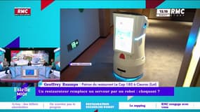 "Je n'ai reçu que 2 candidatures en 8 mois !" : Un restaurateur remplace un serveur par un robot