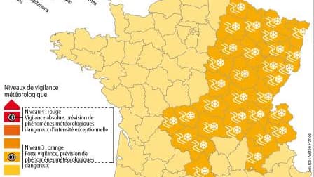 ALERTE MÉTÉO DE NIVEAU ORANGE DANS 32 DÉPARTEMENTS