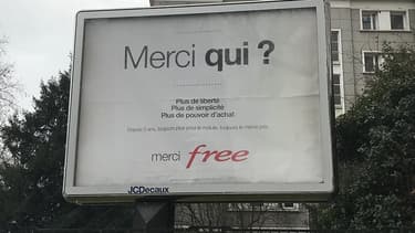 La campagne de Free a été particulièrement remarquée.