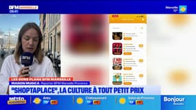 Marseille: "Shoptaplace", la culture à tout petit prix