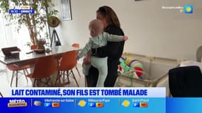 Lait contaminé, son fils est tombé malade