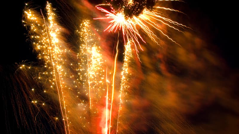 Des feux d'artifice (Photo d'illustration).