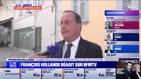 Législatives: François Hollande se dit "confiant" mais "préoccupé" par la triangulaire dans sa circonscription
