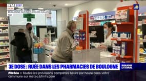 Boulogne-sur-Mer: les prises de rendez-vous se multiplient dans les pharmacies pour les 3e doses de vaccin