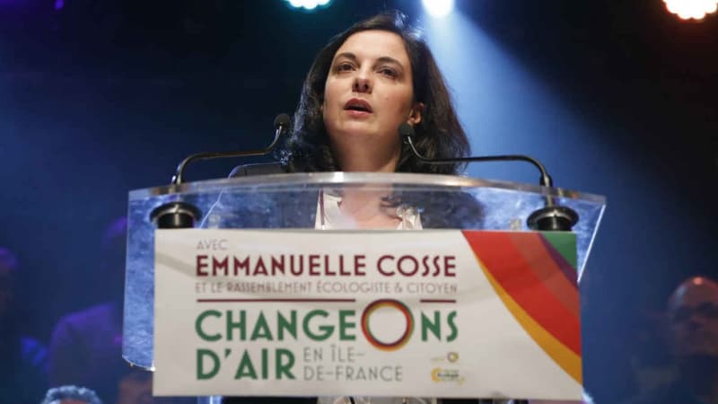 discours d'Emmanuelle Cosse présidente du groupe EELV- en prévision des élections régionales de décembre 23 septembre 2015- Paris