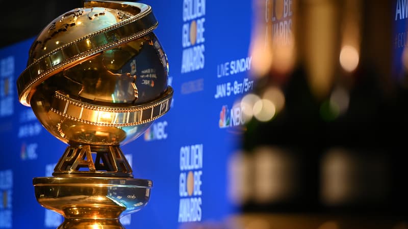 Un trophée des Golden Globes