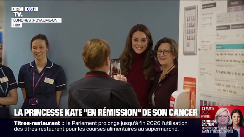 Regarder la vidéo La princesse Kate Middleton annonce être 