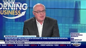 Patrick Koller, directeur général de Faurecia, était l'invité ce mardi matin de Good Morning Business sur BFM Business.