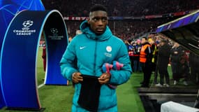 Randal Kolo Muani remplaçant pour un match du PSG en Ligue des champions, le 26 novembre 2024
