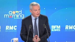 Bruno Le Maire, ministre de l'Economie et des Finances sur le plateau de BFM Business le 27 octobre 2022