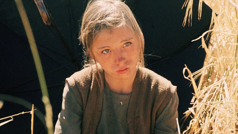 Linda Manz dans "Les moissons du ciel"