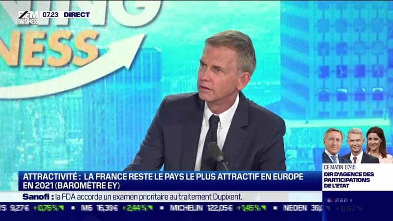 Marc Lhermitte (EY) : Attractivité, la France reste le pays le plus attractif en Europe en 2021 - 31/05
