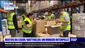 Wattrelos: un suspect interpellé après le saccage des camions des Restos du Coeur, l'association maintient son activité