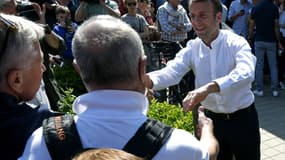 Emmanuel Macron au Touquet