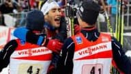 Martin Fourcade et les biathlètes français ont glanés six médailles dans ces Jeux.