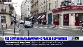 Paris: environ 40 places supprimées rue Vaugirard