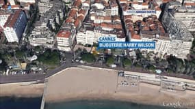 La bijouterie se situe boulevard de la Croisette à Cannes.
